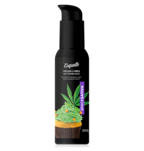 Lubrifiant vegan à base d’eau saveur Space Sativa 100 ml – photo 2