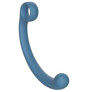 Baguette de massage vibrante Axi Snail Vibe bleue – photo 2
