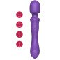 Bâton de massage vibrant double face SHE.E.O violet – photo 1