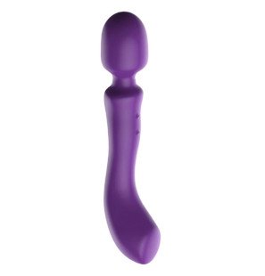 SHE.E.O dubbelzijdige vibrerende massagestok paars – foto 2