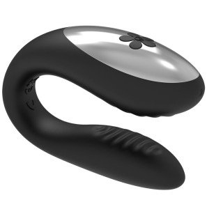 BRILLY GLAM couples’ vibrator with remote control, black – image 5