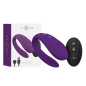 Intense Bruno Partner Double Pleasure wibrator dla par 62 mm, liliowy – zdjęcie 2