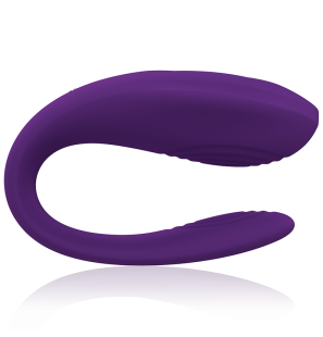 Intense Bruno Partner Double Pleasure wibrator dla par 62 mm, liliowy – zdjęcie 4