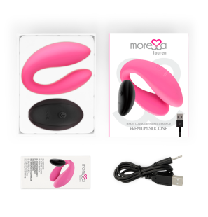 MORESSA Lauren vibrator voor koppels met afstandsbediening – foto 8