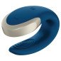 Satisfyer Double Love – sterowany aplikacją wibrator dla par, luksusowy niebieski – zdjęcie 2