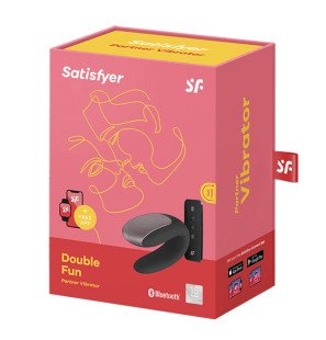 Satisfyer Double Fun couples' vibrator, black – image 9
