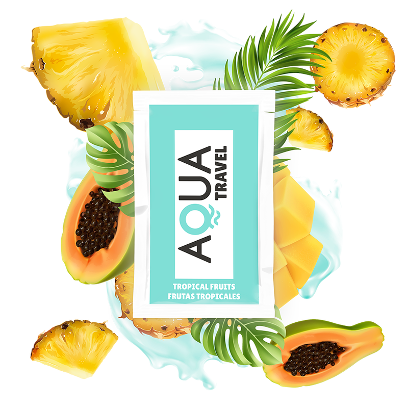 Aqua Travel lubrykant na bazie wody o tropikalnym smaku owoców 6 ml – zdjęcie 1