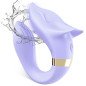 Vibromasseur pour couples avec télécommande, violet, 35 mm – photo 2