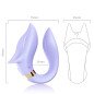 Vibromasseur pour couples avec télécommande, violet, 35 mm – photo 3