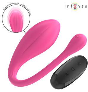 U-shaped vibrator for dual stimulation with remote control and 10 vibration settings – image 2