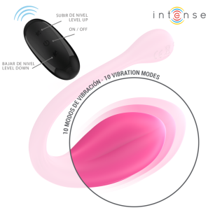 U-shaped vibrator for dual stimulation with remote control and 10 vibration settings – image 4
