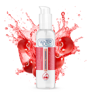 Lubrifiant Waterfeel à base d’eau, saveur cerise 175 ml – photo 1