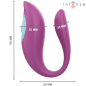 Vibromasseur en U avec télécommande 9 cm – violet – photo 4