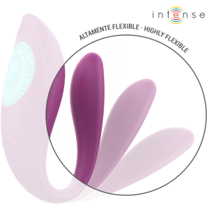 Vibromasseur en U avec télécommande 9 cm – violet – photo 6