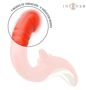 Paulina U-Shaped Vibrator and Stimulator, Red – image 6
