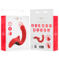 Paulina U-Shaped Vibrator and Stimulator, Red – image 9 Paulina U-Shaped Vibrator and Stimulator, Red – image 9