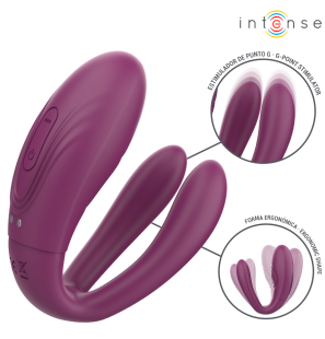 Intense Sandra tapping and vibration couples' stimulator with remote control – image 2