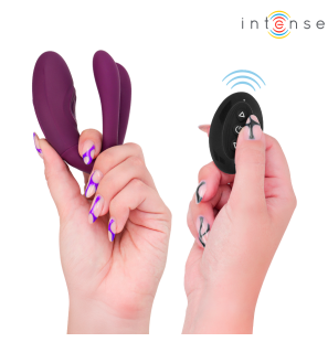 Intense Sandra, stimulateur pour couples à tapotements et vibrations avec télécommande – photo 3