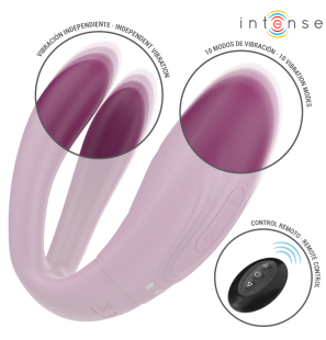 Intense Sandra, stimulateur pour couples à tapotements et vibrations avec télécommande – photo 6