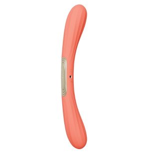 LELO Double-Ended Vibrator for Intimate Wellness in Coral Red – image 1