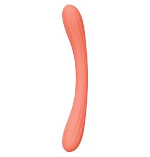 LELO Double-Ended Vibrator for Intimate Wellness in Coral Red – image 2