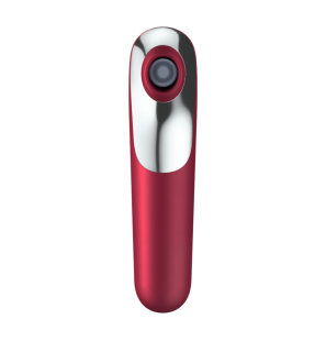 SATISFYER Dual Love Vibrator mit pulsierender Luft, rot – Bild 4