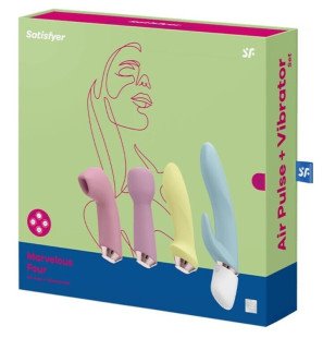 Satisfyer Marvelous Four vibrator with suction function – image 2