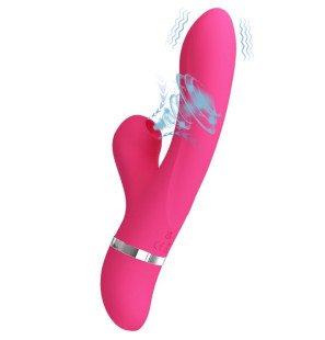 Pretty Love Willow rabbit vibrator with suction function – image 1