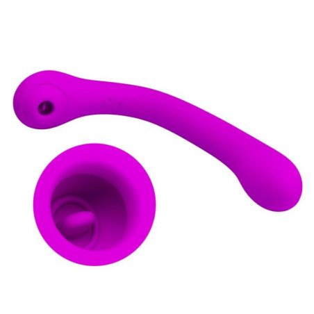 Pretty Love Alex Lilac vibrator and clitoral sucker 24,7 cm – image 2