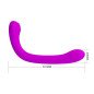 Pretty Love Alex Lilac wibrator i stymulator łechtaczki z funkcją ssania 24,7 cm – zdjęcie 3