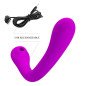Pretty Love Alex Lilac wibrator i stymulator łechtaczki z funkcją ssania 24,7 cm – zdjęcie 5
