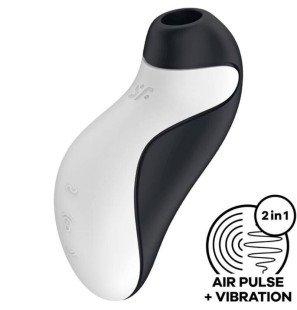 Stymulator Satisfyer Orca Air Pulse z wibracją do intymnego wellness – zdjęcie 1