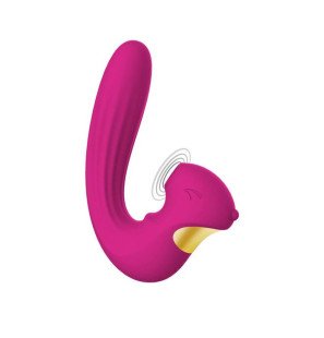 Wibrujący stymulator łechtaczki XOCOON Celestial Love, fuksja – zdjęcie 1