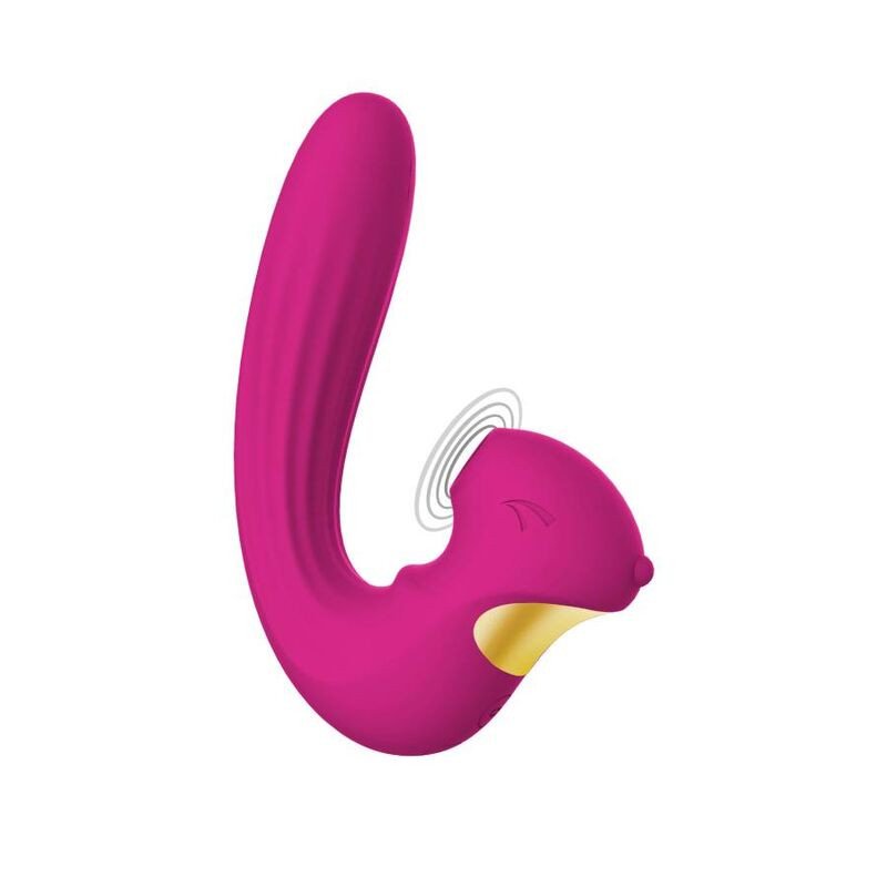 Wibrujący stymulator łechtaczki XOCOON Celestial Love, fuksja – zdjęcie 1