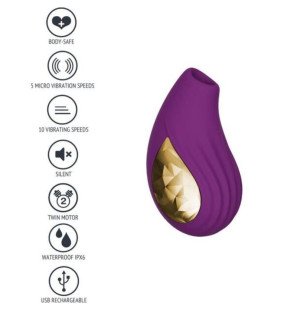 Stimulateur à pression d’air violet XOCOON pour le bien-être intime – photo 1