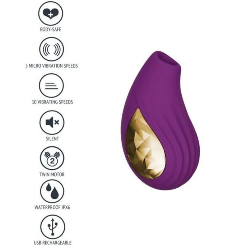 Stimulateur à pression d’air violet XOCOON pour le bien-être intime – photo 1