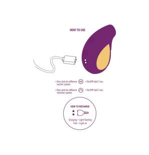 Stimulateur à pression d’air violet XOCOON pour le bien-être intime – photo 7