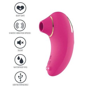 XOCOON Infinite Love fuchsia clitoral stimulator – image 2