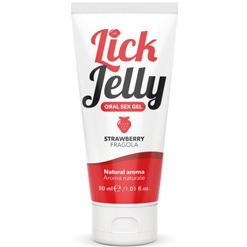 Aardbei glijmiddel Lick Jelly 50 ml van Intimateline – foto 1