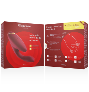Womanizer Duo 2 Bordeaux stimulator op waterbasis – foto 7