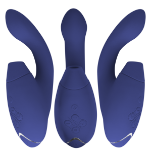 Womanizer Duo 2 Stimulator in Blau für intime Wellness – Bild 2
