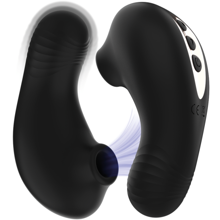 RITHUAL Shushu Pro pocket-clitorisstimulator met twee motoren, zwart – foto 1