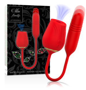 Stimulateur clitoridien MIA Amalfi avec fonction d’aspiration et mouvement de va-et-vient – photo 2
