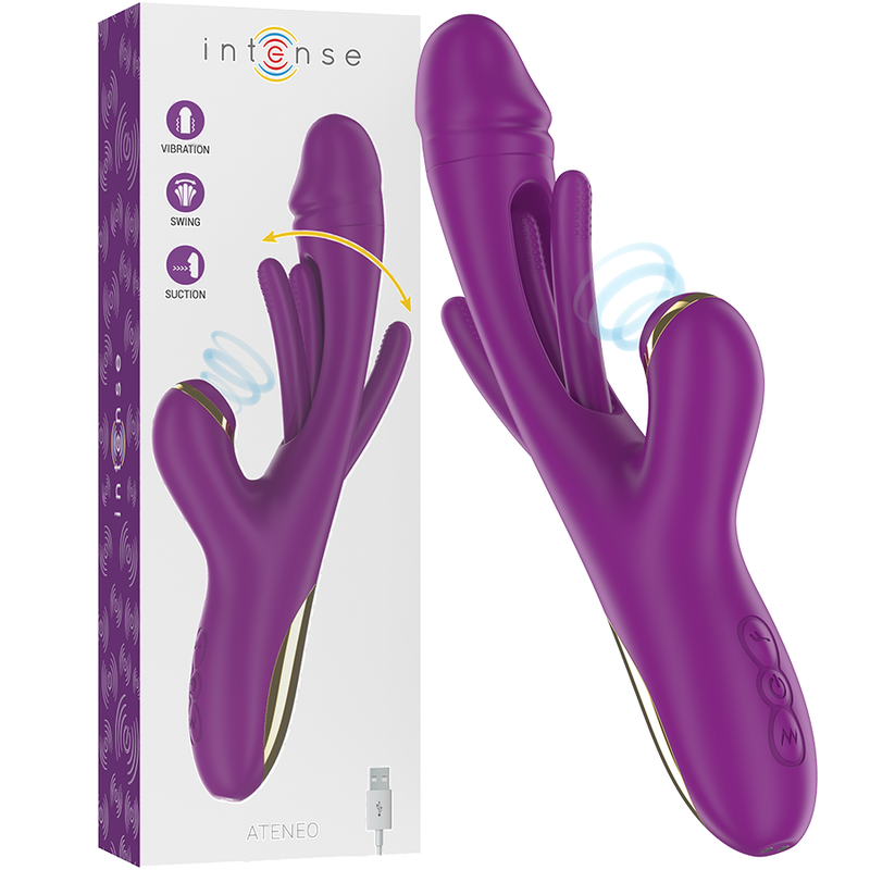 Vibromasseur multifonction rechargeable Ateneo avec 7 modes de vibration – photo 1 Vibromasseur multifonction rechargeable Ateneo avec 7 modes de vibration – photo 1