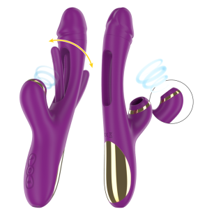 Vibromasseur multifonction rechargeable Ateneo avec 7 modes de vibration – photo 2