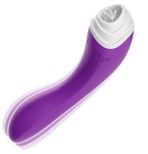 Armony Fairyland clitoral vibrator with tongue stimulator 40 mm – image 1