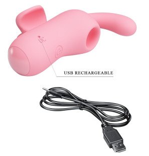PRETTY LOVE Mini stymulator powietrzny i wibrator do ukierunkowanej stymulacji – zdjęcie 7
