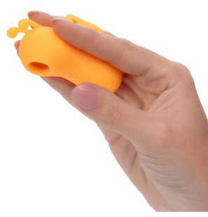 CALEXOTICS Neon Vibes Fingerstimulator mit 10 Vibrationen, orange – Bild 6
