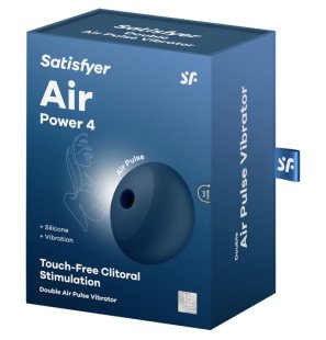 Satisfyer Air Pulse Luftdruckstimulator mit 12 Vibrationen in Blau – Bild 10
