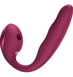 FUN FACTORY Allegro, wibrator powietrzny do penetracji, winny – zdjęcie 2
